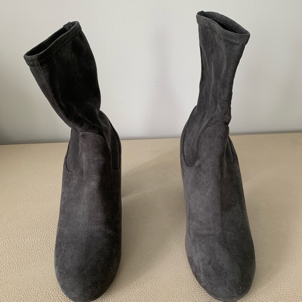 Suede Booties - image 1